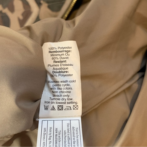 J. Crew Camo Down Quilted Puffer Vest Jacket Sweater Military Camouflage $128.00 - Picture 8 of 12